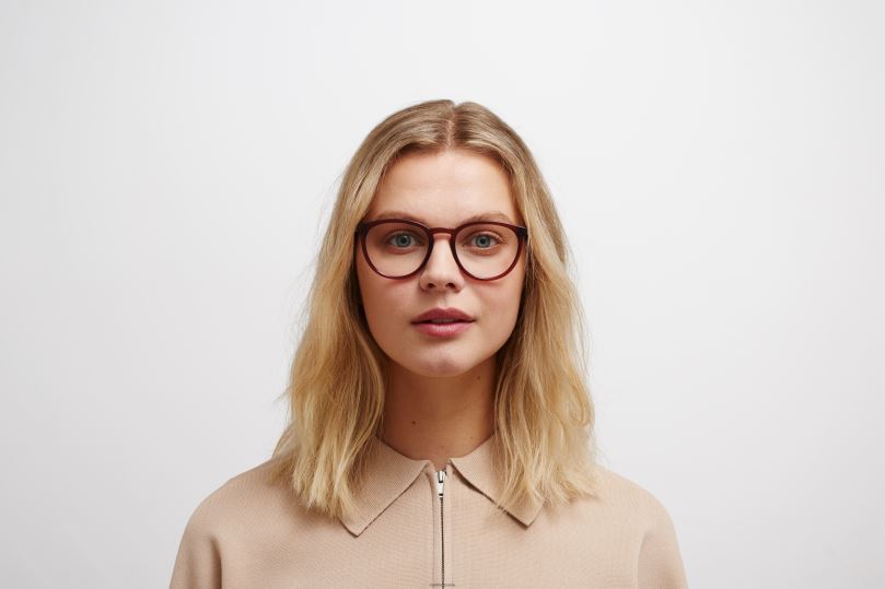 AYANMYKITA Frame: C130 Pine Honey/Silk Graphite B260B712 Acetate