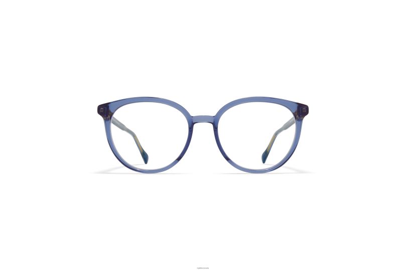 AYANMYKITA Frame: C166 Deep Ocean/Silk Gold B260B715 Acetate