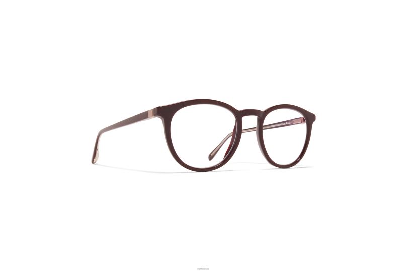 DAVUMYKITA Frame: C126 Burgundy/Silk Purple Bron B260B722 Acetate