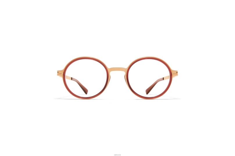 DAYOMYKITA Frame: A60 Champagne Gold/Pine Honey B260B577 Acetate