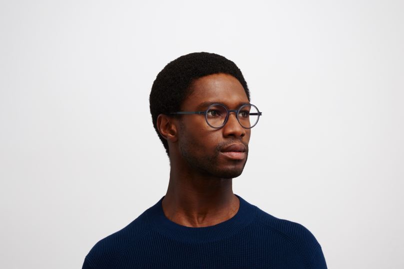 DAYOMYKITA Frame: A62 Indigo/Deep Ocean B260B579 Acetate