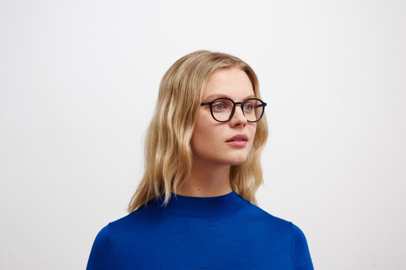 EKONMYKITA Frame: C123 Black/Silk Black B260B725 Acetate