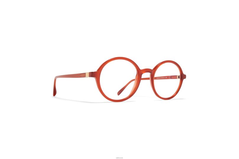 JOJOMYKITA Frame: C170 Milky Peach/Silk Champagn B260B585 Acetate