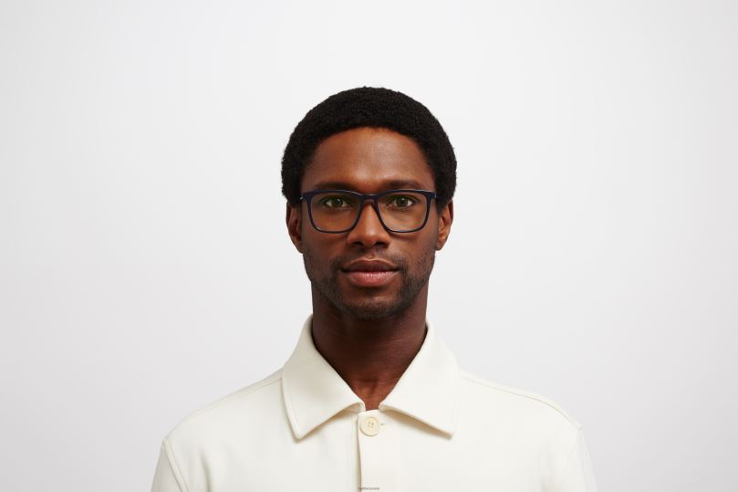 KENDOMYKITA Frame: C129 Indigo Blue/Pearl B260B507 Acetate