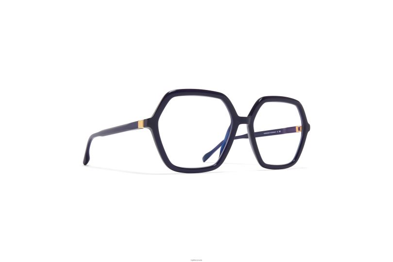 NEELAMYKITA Frame: C169 Milky Indigo/Silk Gold B260B794 Acetate