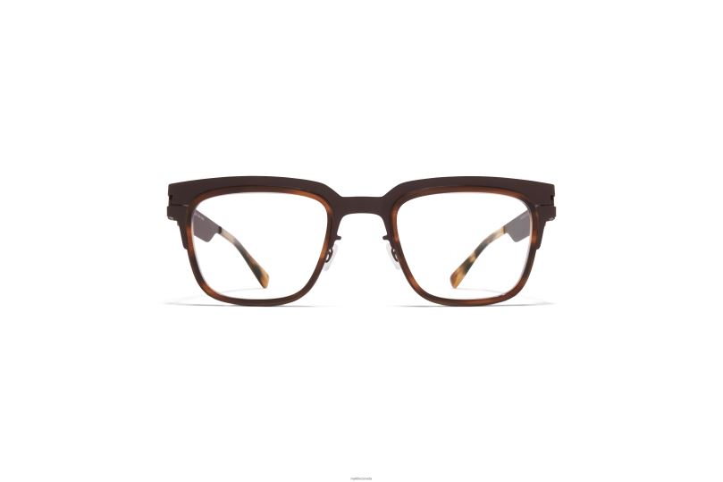 RAYMONDMYKITA Frame: A78 Dark Brown/Striped Brown B260B514 Acetate