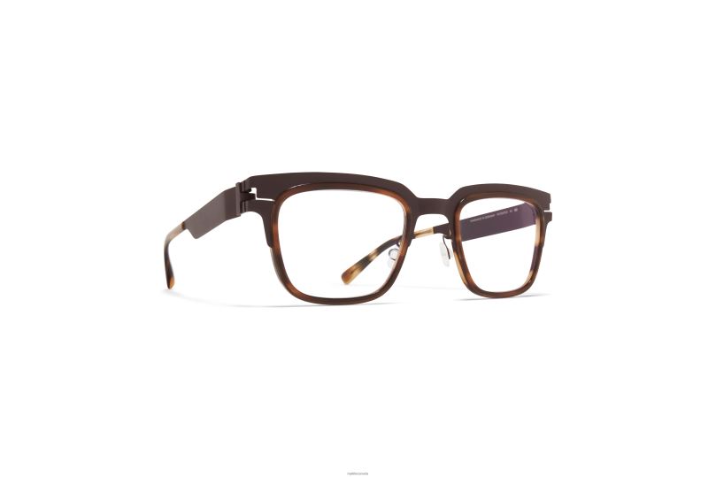 RAYMONDMYKITA Frame: A78 Dark Brown/Striped Brown B260B514 Acetate