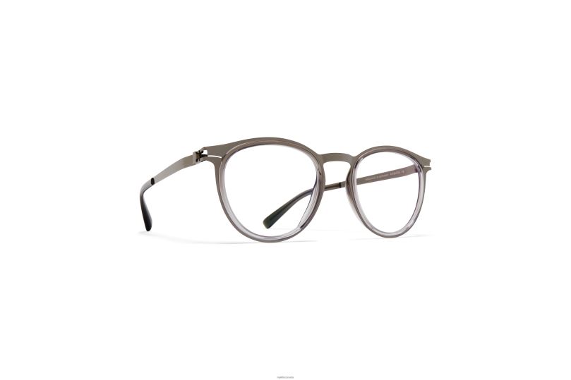 SIWAMYKITA Frame: A54 Shiny Graphite/Grey Gradie B260B740 Acetate