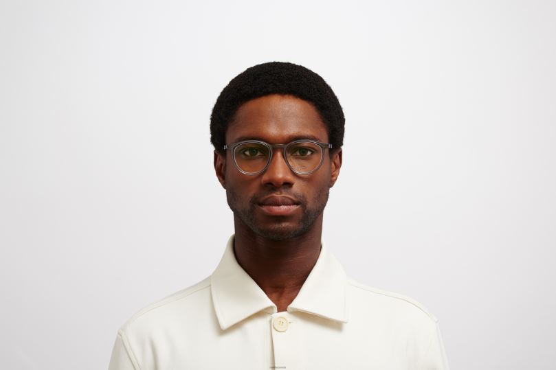 SIWAMYKITA Frame: A54 Shiny Graphite/Grey Gradie B260B740 Acetate