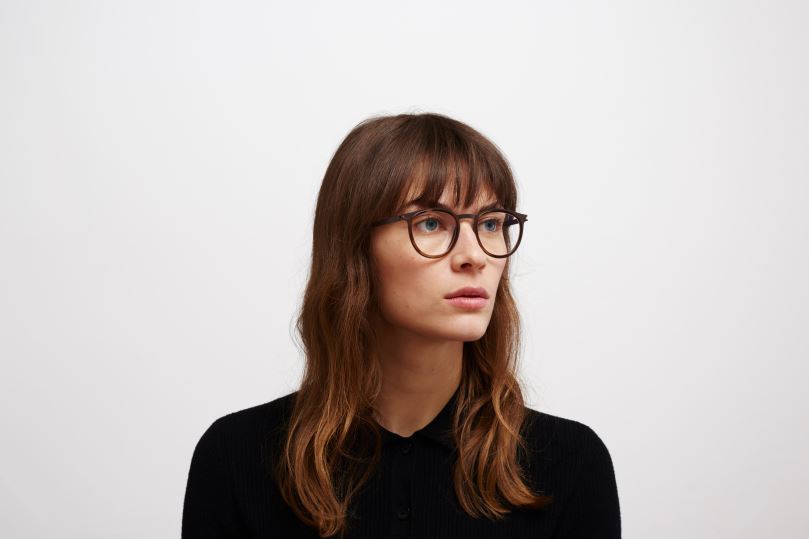 SIWAMYKITA Frame: A61 Dark Brown/Zanzibar B260B742 Acetate