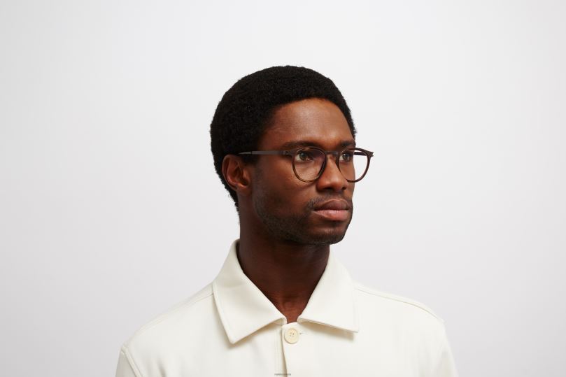 SIWAMYKITA Frame: A61 Dark Brown/Zanzibar B260B742 Acetate