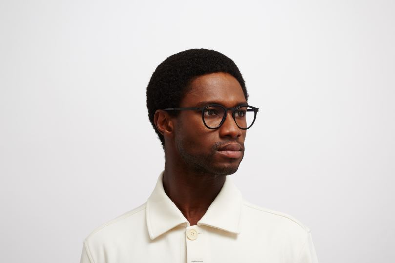 SIWAMYKITA Frame: A6 Black/Black B260B743 Acetate