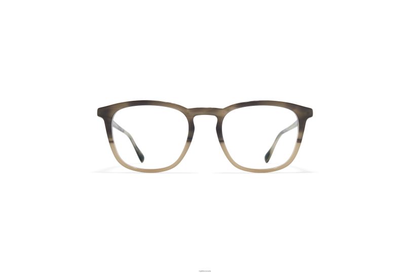 TIWAMYKITA Frame: C174 Striped Grey Gradient/Pea B260B516 Acetate