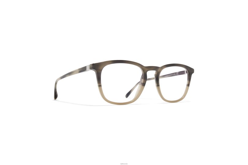 TIWAMYKITA Frame: C174 Striped Grey Gradient/Pea B260B516 Acetate