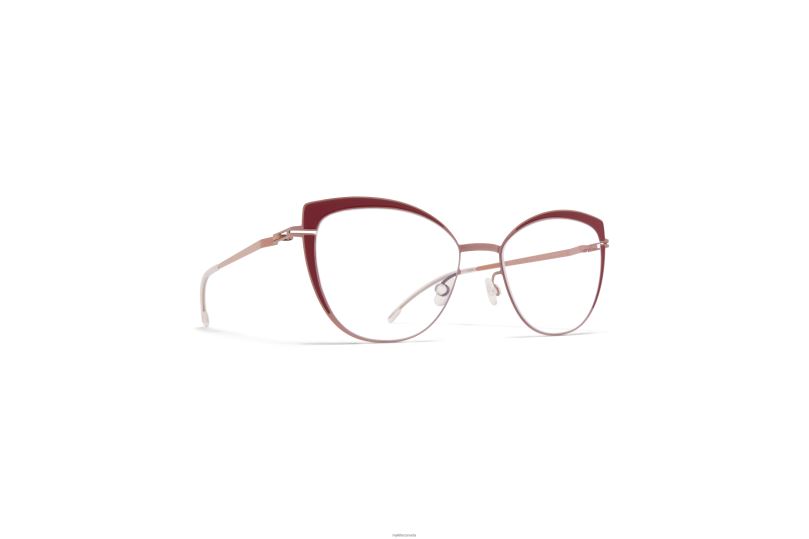 KELSEYMYKITA Frame: Purple Bronze/Cranberry B260B759 Decades