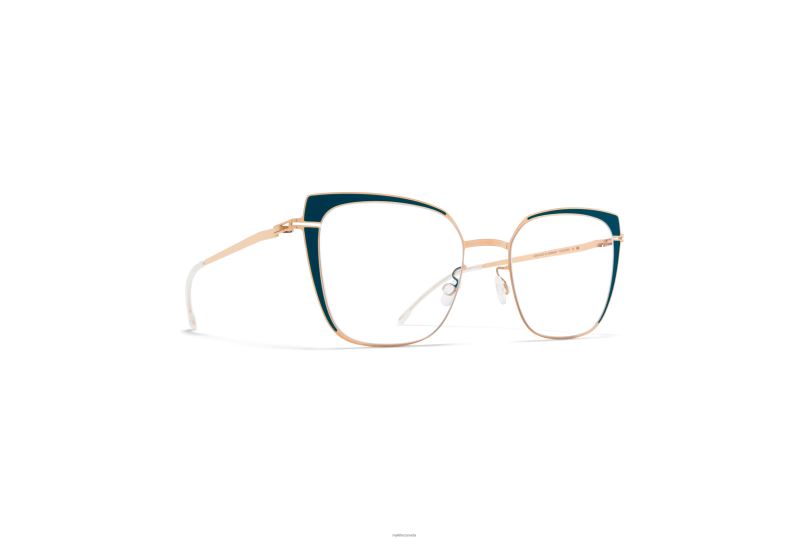 VIOLAMYKITA Frame: Champagnegold/Lagoon Green B260B764 Decades