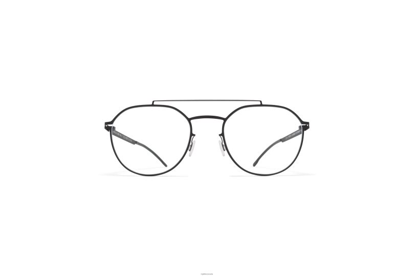 ML07MYKITA Frame: Black/White Edges B260B288 Leica