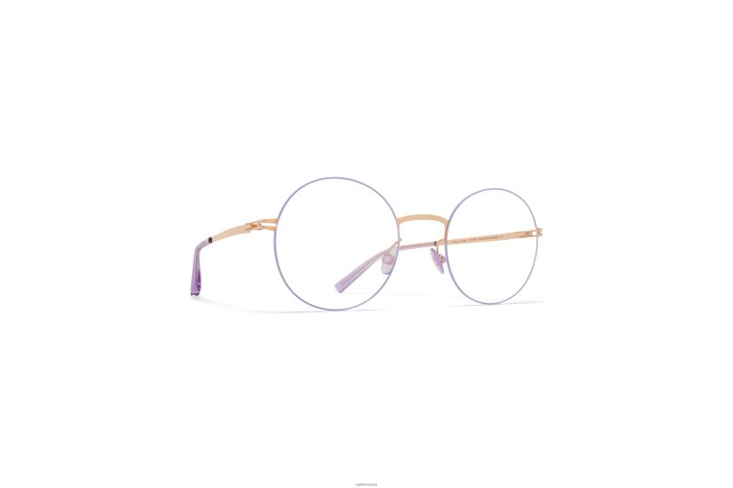 KAYOMYKITA Frame: Champagne Gold/Iris Lilac B260B575 Lessrim