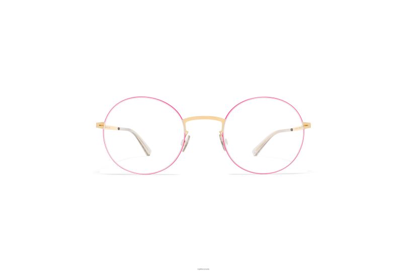 KAYOMYKITA Frame: Gold/Neon Pink B260B573 Lessrim