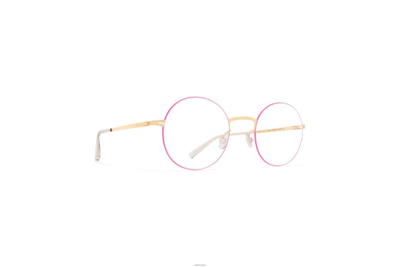 KAYOMYKITA Frame: Gold/Neon Pink B260B573 Lessrim