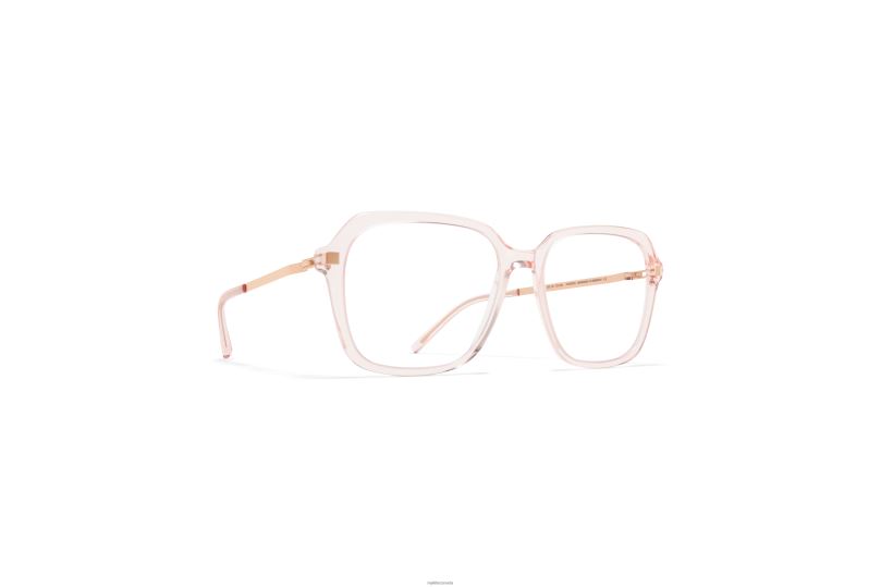 AMKAMYKITA Frame: C20 Rose Water/Champagne Gold B260B362 Lite