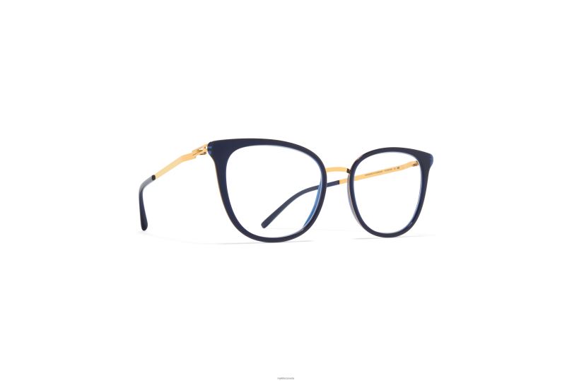 ANNIKAMYKITA Frame: A76-Glossy Gold/Milky Indigo B260B769 Lite