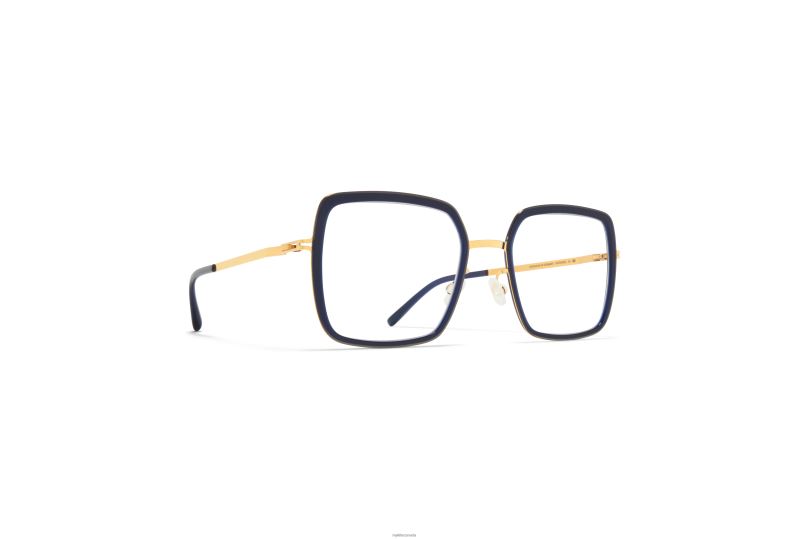 LAYANAMYKITA Frame: A76-Glossy Gold/Milky Indigo B260B402 Lite