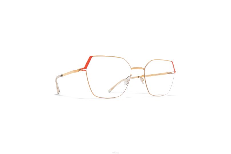 STINEMYKITA Frame: Glossy Gold/Daylily Orange B260B786 Lite