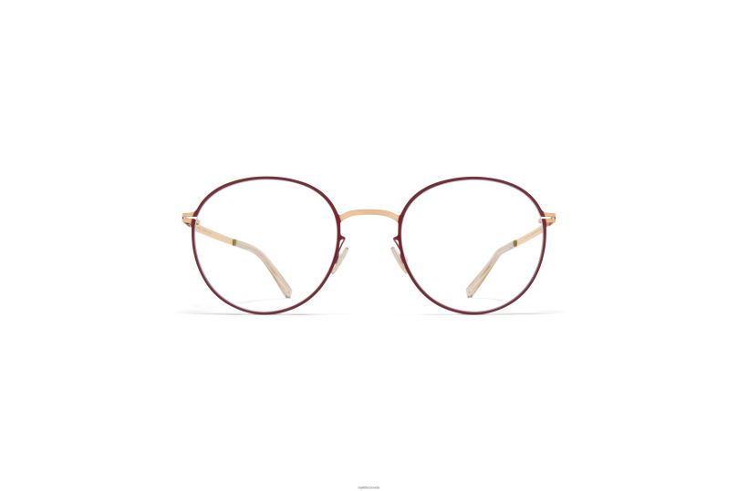VABOMYKITA Frame: Champagne Gold/Cranberry B260B682 Lite