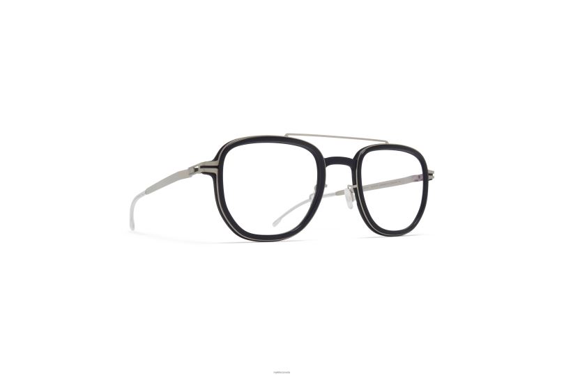 ALDERMYKITA Frame: MH49 Pitch Black/Matte Silver B260B267 Mylon