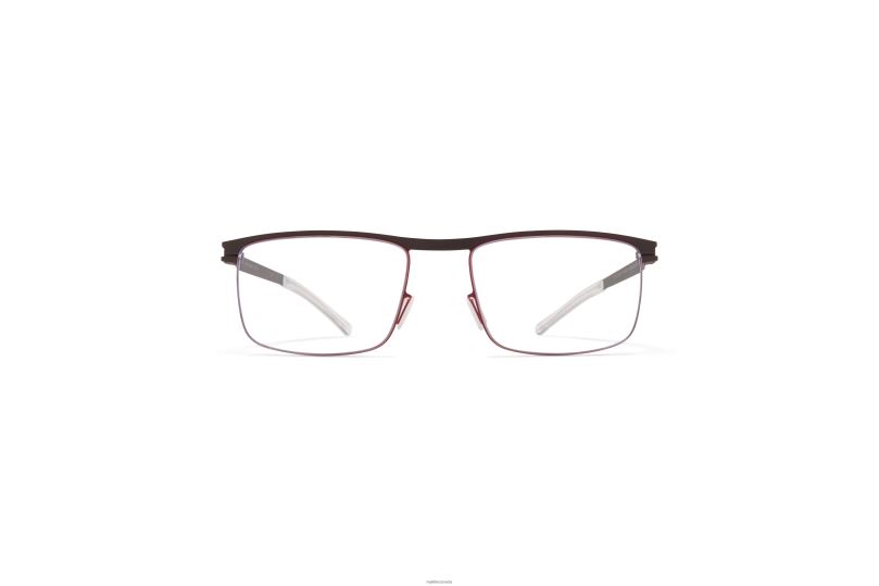 STUARTMYKITA Frame: Ebony Brown/Cranberry B260B348 No1