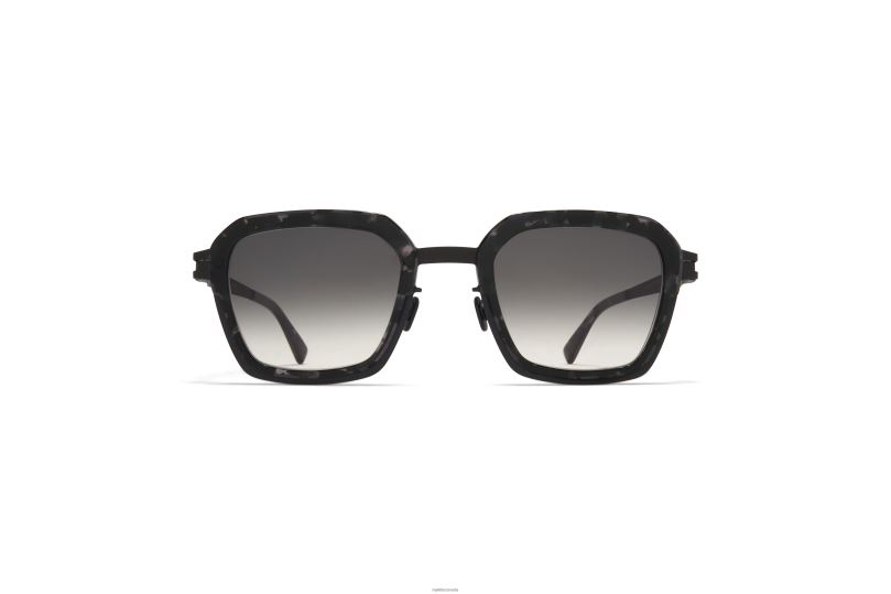 MISTYMYKITA Frame: A50 Black/Black Havana|Lens: Raw Black Gradient B260B230 Acetate