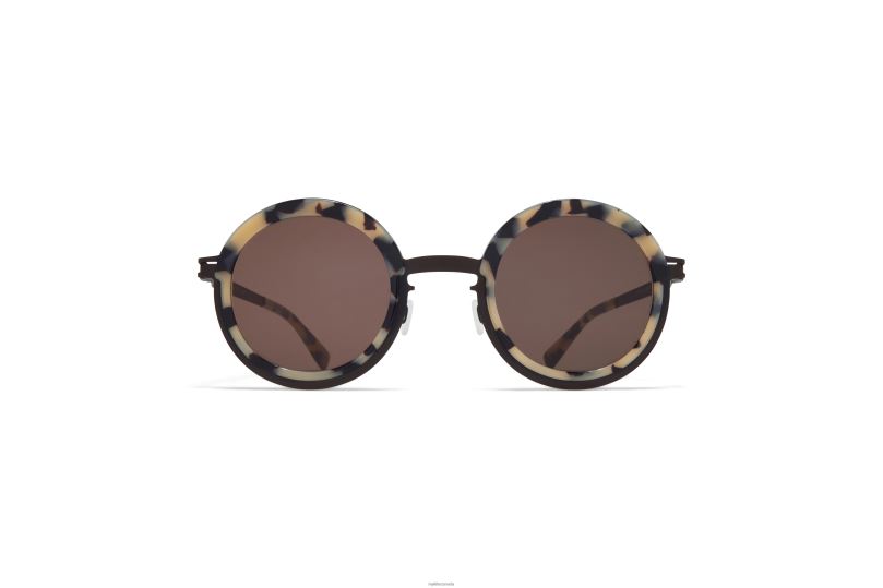 PHILLYSMYKITA Frame: A23 Black/Cream Cook|Lens: Brown Solid B260B188 Acetate
