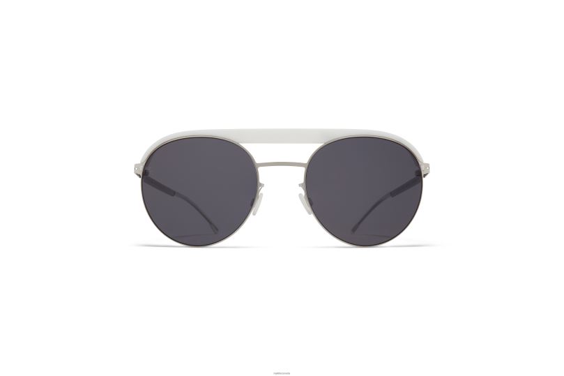 ML01MYKITA Frame: MH52 Signal White/Shiny Silver|Lens: Leica Black Solid B260B61 Leica