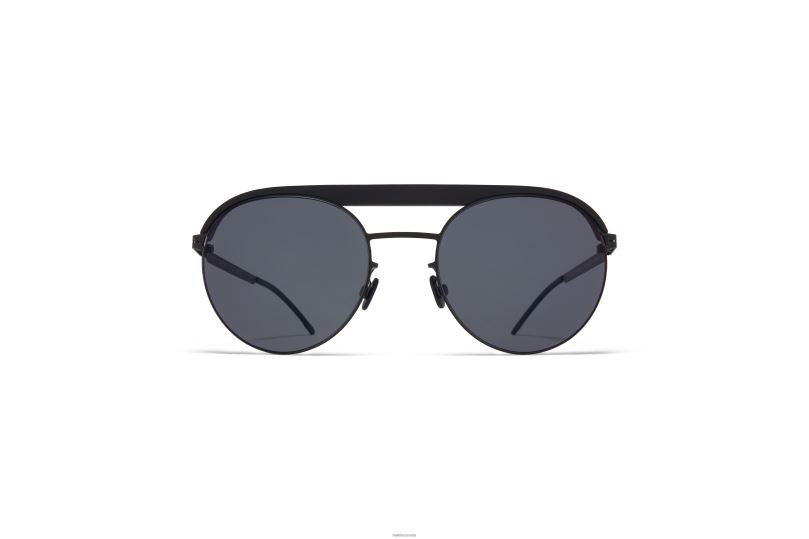 ML01MYKITA Frame: MH6 Pitch Black/Black|Lens: Leica Black Polarised B260B59 Leica