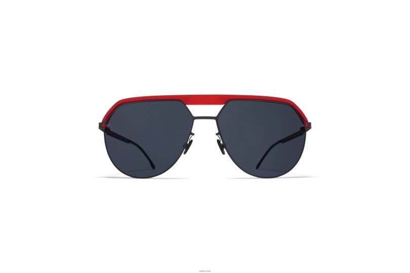 ML02MYKITA Frame: MH55 Leica Red/Black|Lens: Leica Black Solid B260B66 Leica