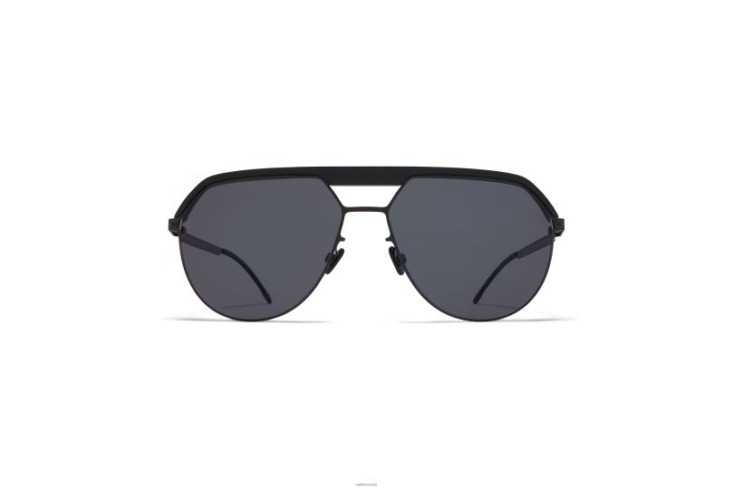 ML02MYKITA Frame: MH6 Pitch Black/Black|Lens: Leica Black Polarised B260B63 Leica