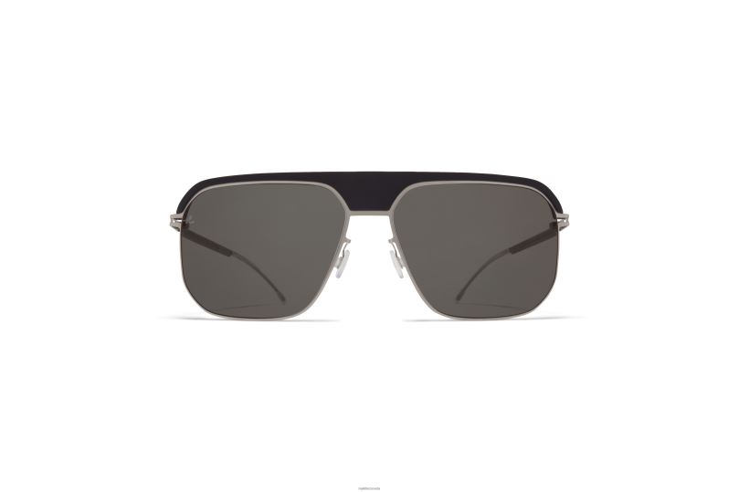 ML06MYKITA Frame: MH49 Pitch Black/Matte Silver|Lens: Leica G15 Solid B260B79 Leica