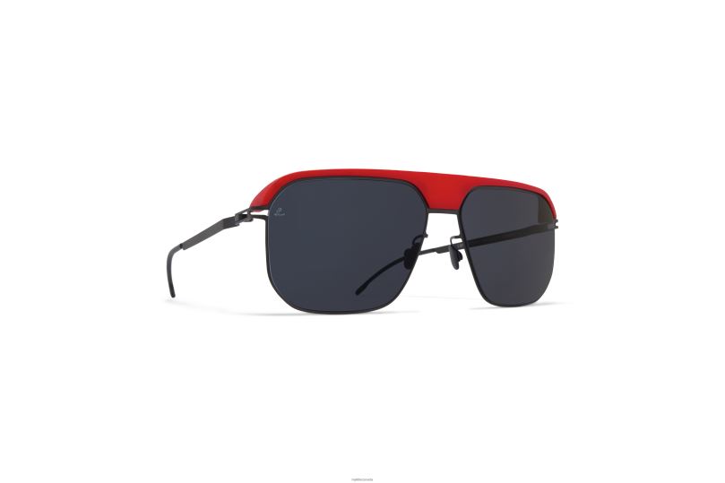 ML06MYKITA Frame: MH55 Leica Red/Black|Lens: Leica Black Solid B260B80 Leica