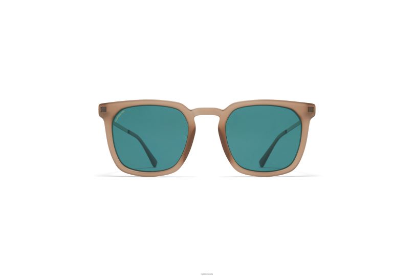 BORGAMYKITA Frame: C106 Matte Taupe/Shiny Graphit|Lens: Polarized Pro Ocean Blue B260B112 Lite