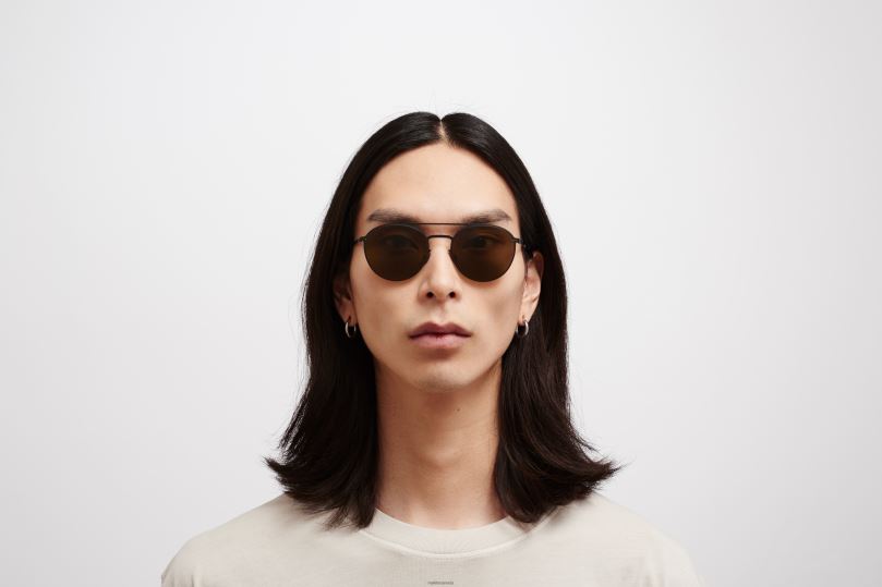 JULIANMYKITA Frame: Black|Lens: Raw Brown Solid B260B30 Lite