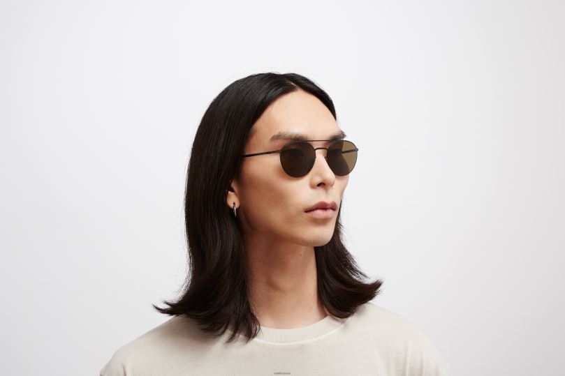 JULIANMYKITA Frame: Black|Lens: Raw Brown Solid B260B30 Lite