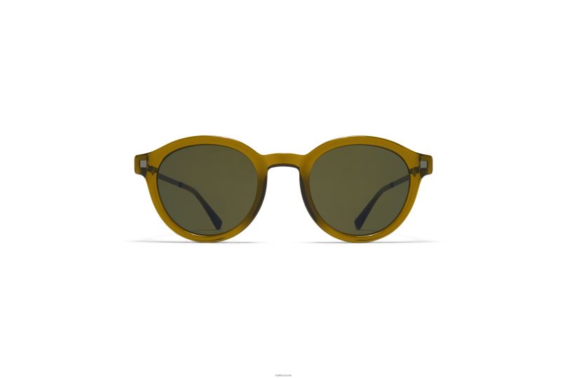 KETILLMYKITA Frame: C114 Peridot/Shiny Graphite|Lens: Raw Green Solid B260B198 Lite
