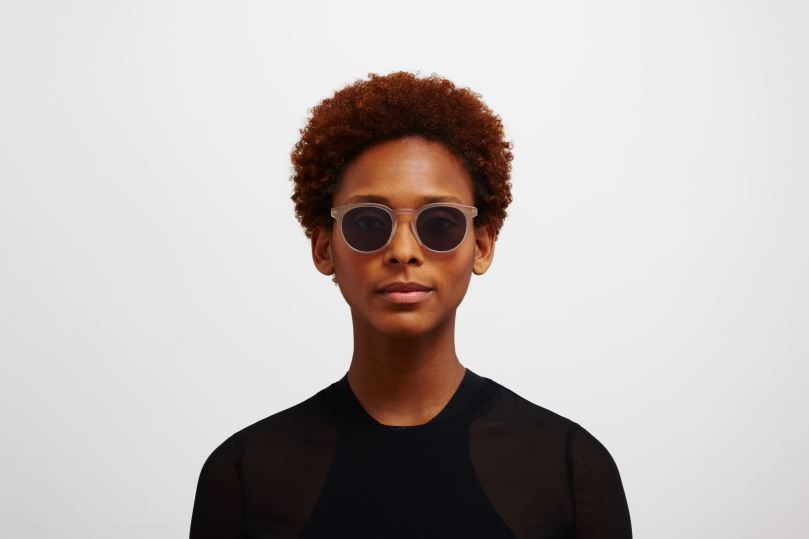 LAHTIMYKITA Frame: C101 Matte Champagne/Glossy Go|Lens: Polarized Pro Hi-Con Grey B260B205 Lite