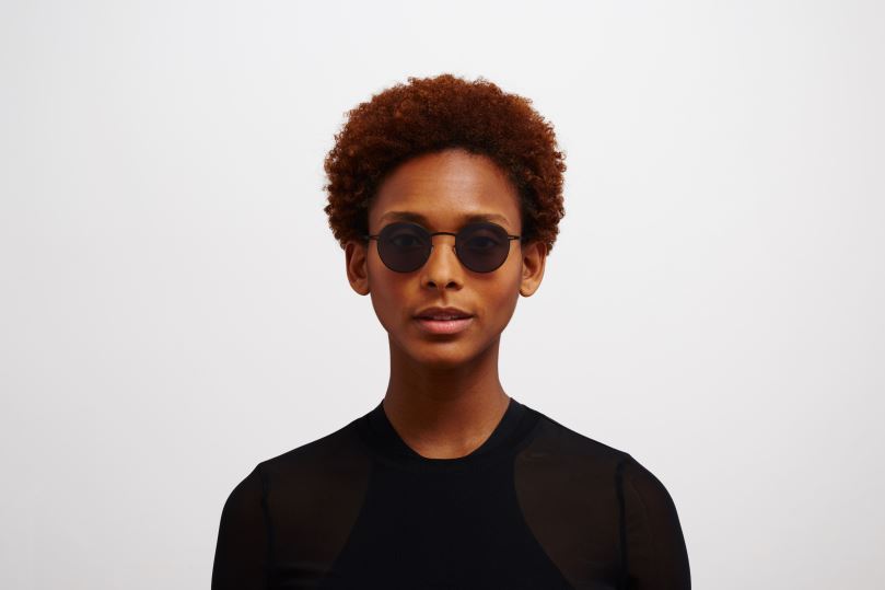NISMYKITA Frame: Black|Lens: Polarized Pro Hi-Con Grey B260B208 Lite