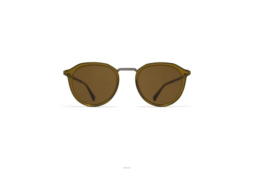 PAULSONMYKITA Frame: A67 Graphite/Peridot|Lens: Raw Brown Solid B260B216 Lite