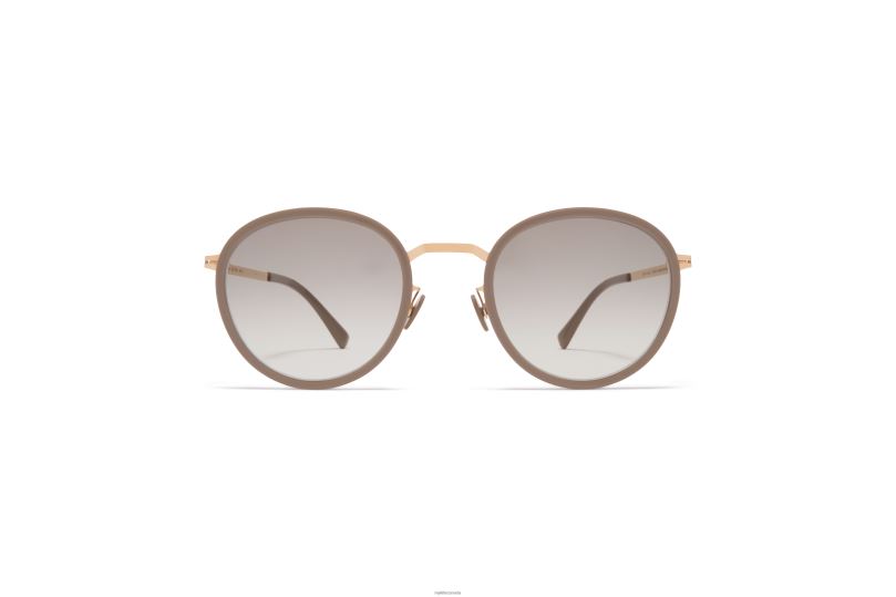 TUVAMYKITA Frame: A42 Champagne Gold/Brown Grey|Lens: Original Grey Gradient B260B223 Lite