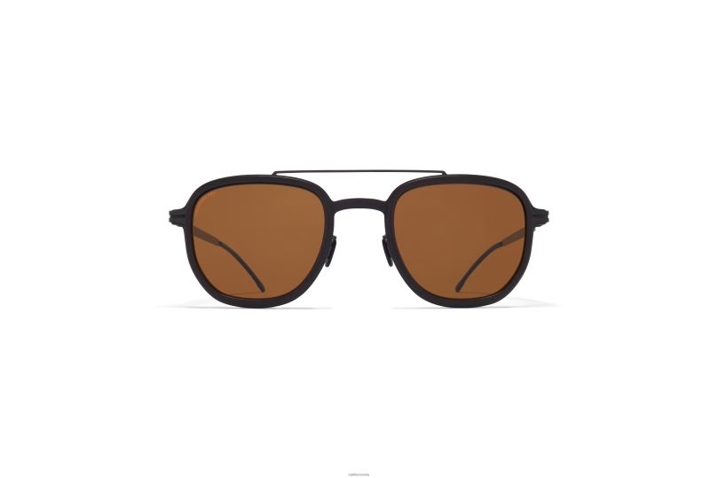 ALDERMYKITA Frame: MH6 Pitch Black/Black|Lens: Polarized Pro Amber Brown B260B47 Mylon