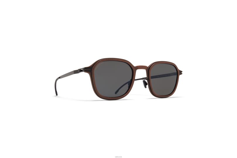 FIRMYKITA Frame: MH63 Cashmere Grey/Black|Lens: Polarized Pro Hi-Con Grey B260B142 Mylon