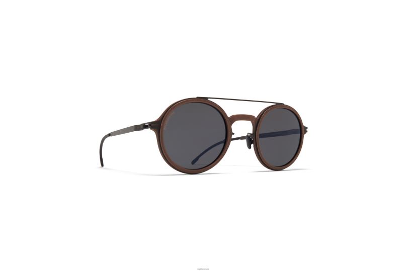 HEMLOCKMYKITA Frame: MH63 Cashmere Grey/Black|Lens: Polarized Pro Hi-Con Grey B260B51 Mylon